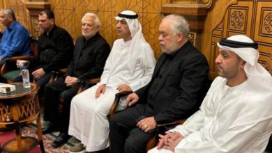 رئيس دائرة الثقافة ينقل تعازي حاكم الشارقة في وفاة الفنان صلاح السعدني